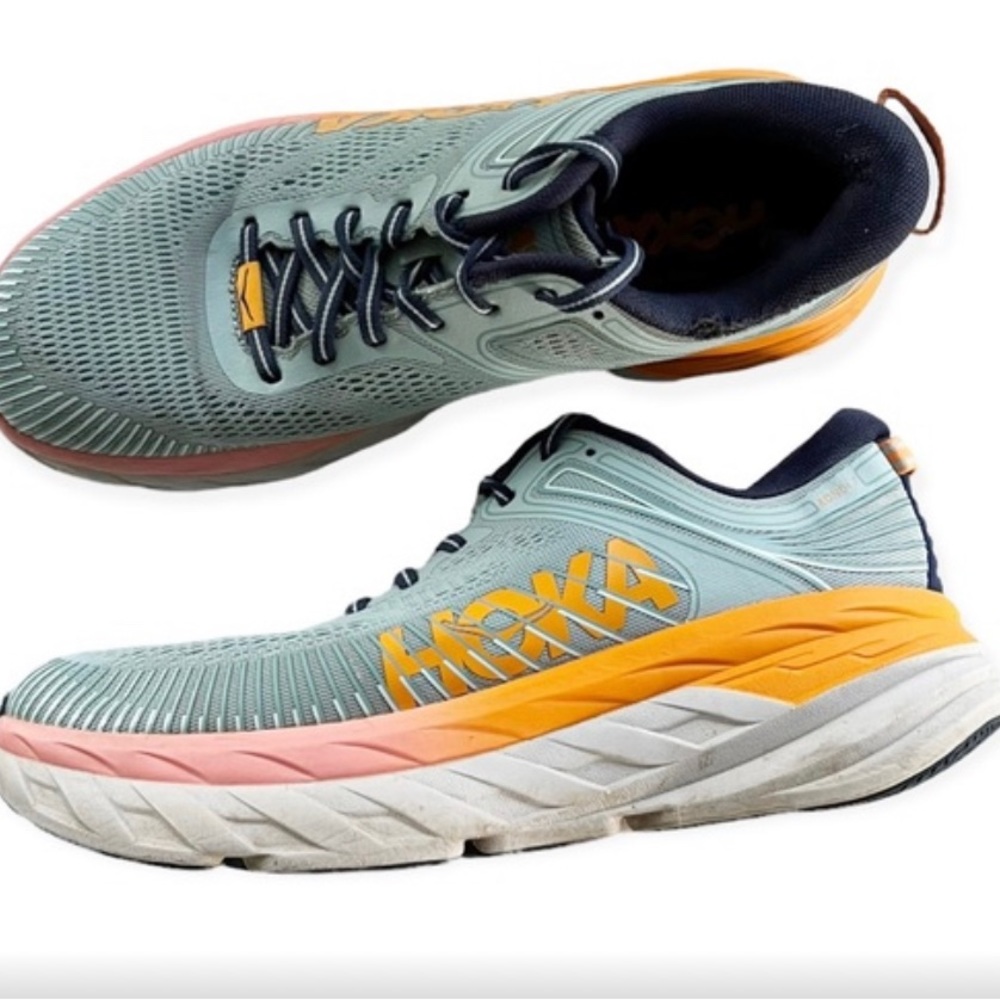 Hoka One One • Bondi 7 Cushioned Road Shoe Running Sneakers